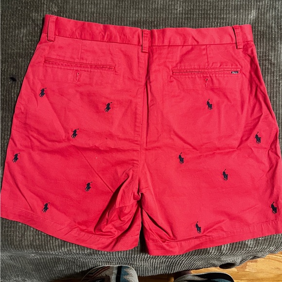Polo By Ralph Lauren Shorts Polo Ralph Lauren Nantucket All Over Pony Shorts - Picture 3 of 4